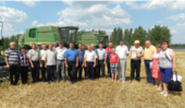 Первыми в районе завершили уборку зерновых культур на площади 2201 гектар, намолотив 14040 тонн хлеба.